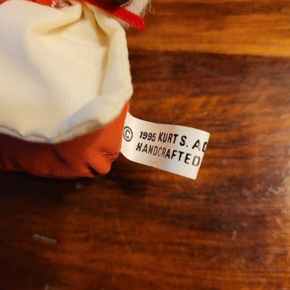 Vintage 90s Kurt S. Adler Santa & Mouse Christmas Ornaments Handcrafted Collect - Picture 6 of 10